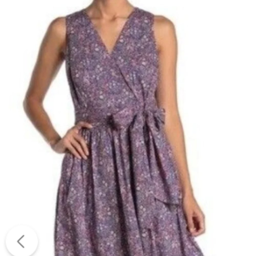 J. Crew dress, gorgeous floral and impeccable tailoring.   Size 14.
